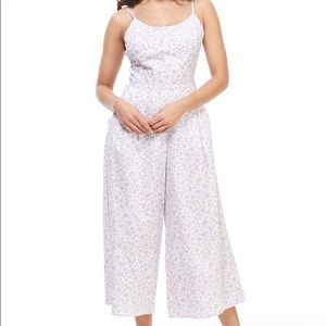 Gal Meets Glam Etta Lilac Floral Jumpsuit | NWOT
